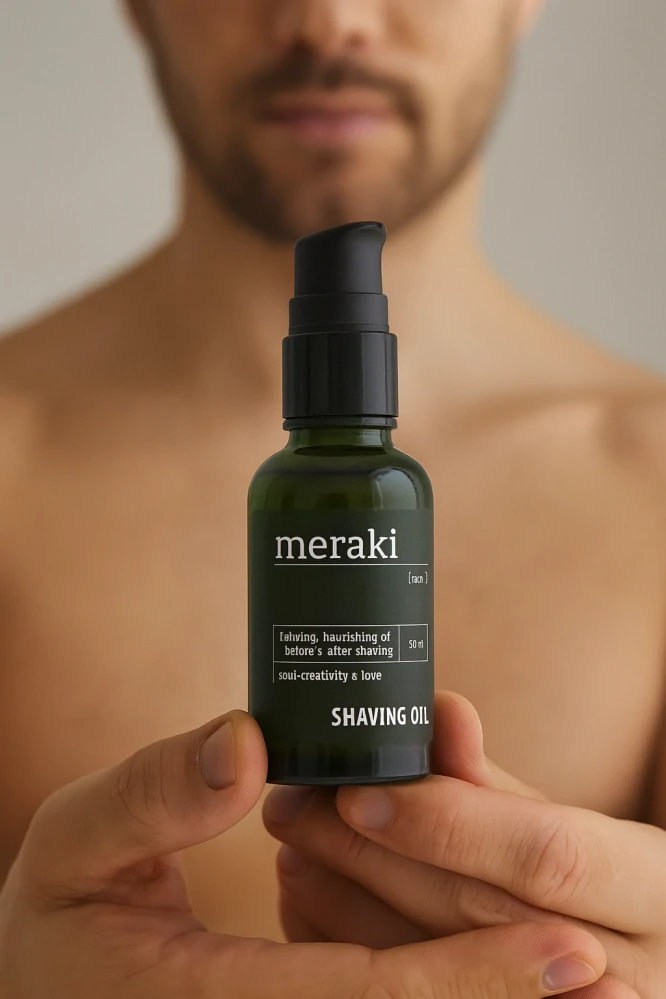 Meraki – Pánský olej na holení Harvest Moon