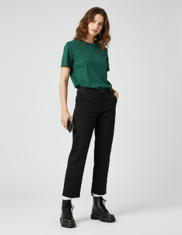 Dámské kalhoty VANS - AINARA CHINO PANT Black, velikost 25