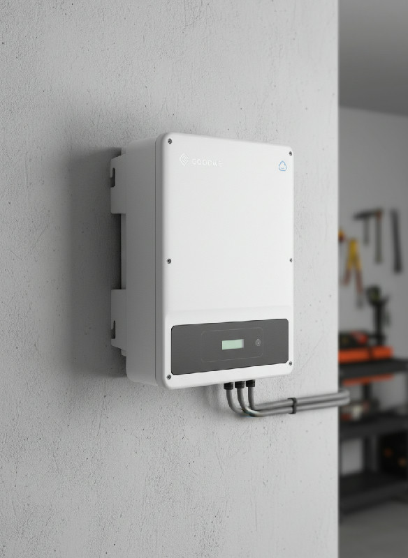 Jednofázový měnič GoodWe GW5000D-NS 5kW jednofázový s 2x MPPT, WiFi