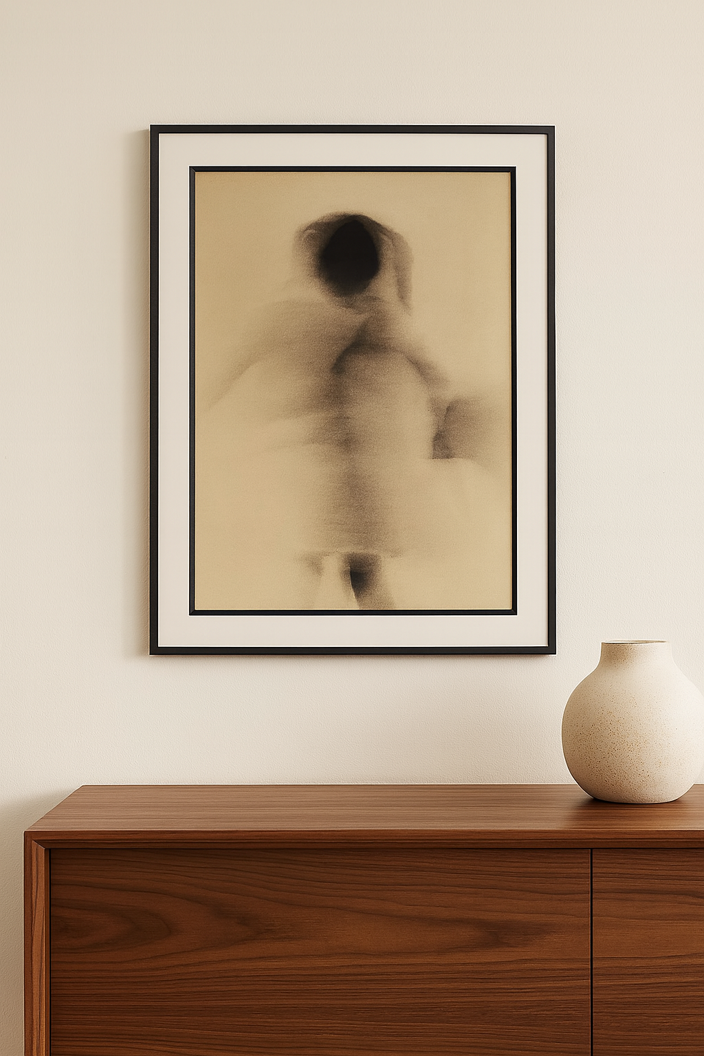 Paper Collective – Plakát, "Blurred Girl", 30x40 cm