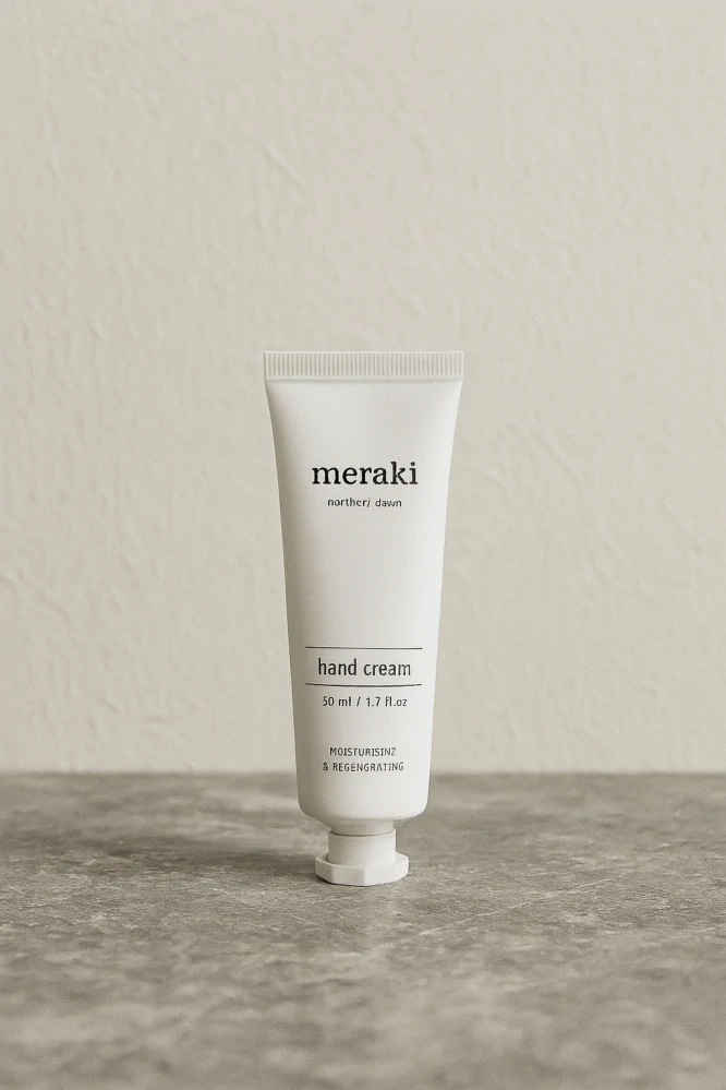 Meraki – krém na ruce Linen Dew, 50 ml, certifikace COSMOS Ecocert