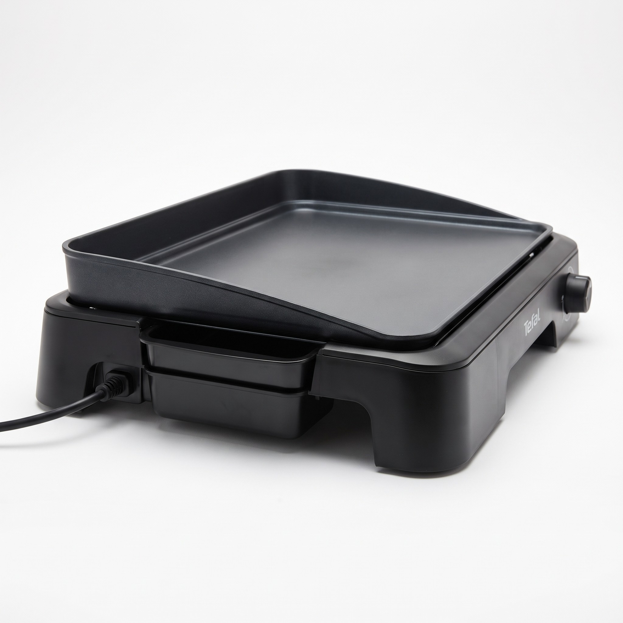 Tefal Malaga Plancha CB501812 – elektrický stolní gril 2000 W, XL plocha pro 6–8 osob