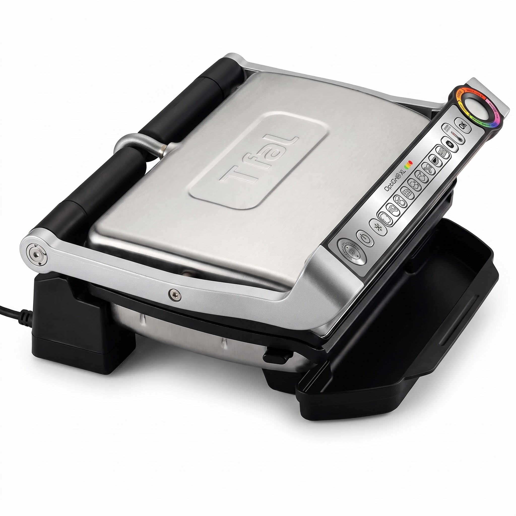 Tefal OptiGrill+ XL GC722D16 – kontaktní gril s 9 programy a plochou 800 cm²
