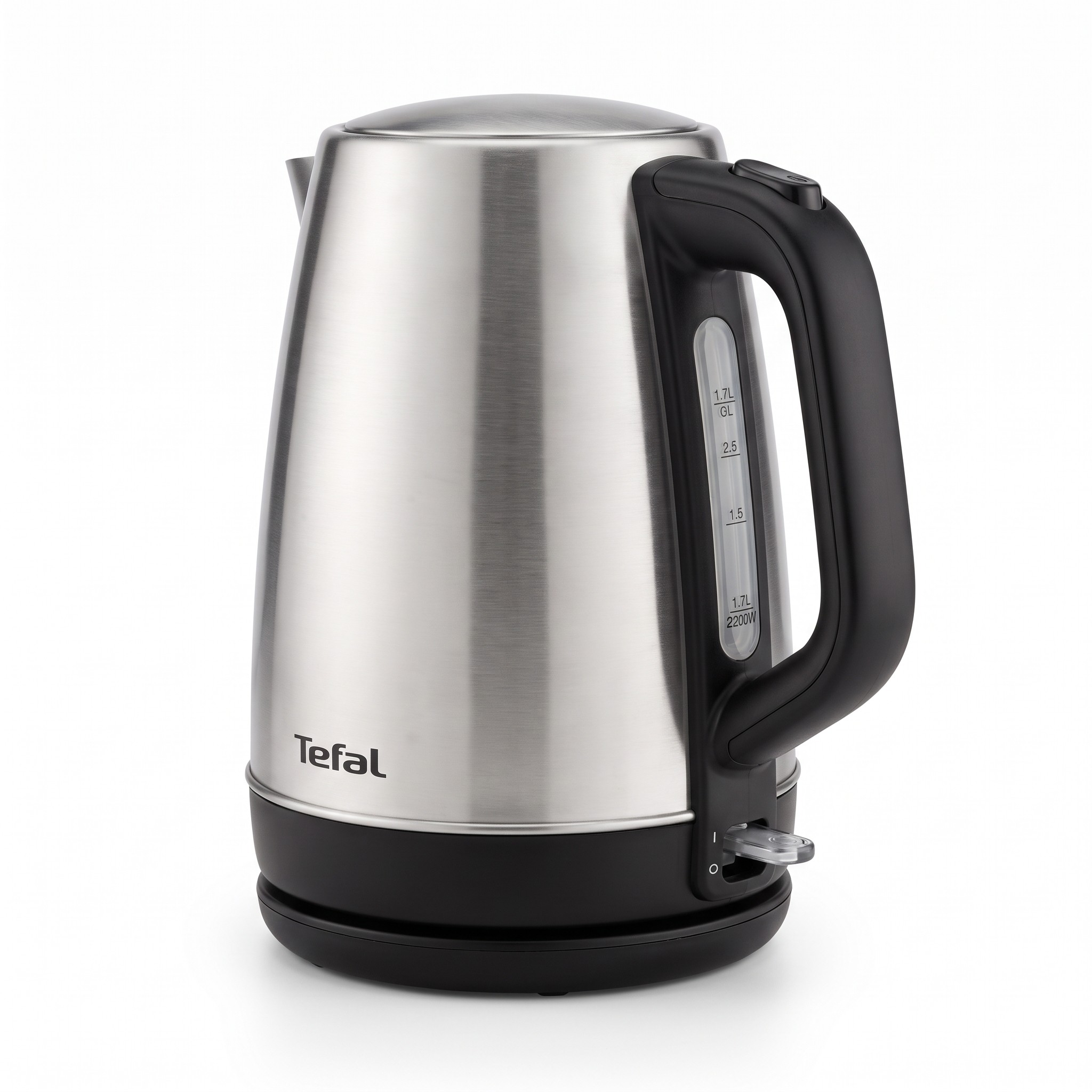 Tefal KI1R0DE0 – nerezová rychlovarná konvice 1,7 l, 2200 W, filtr proti vodnímu kameni – použité