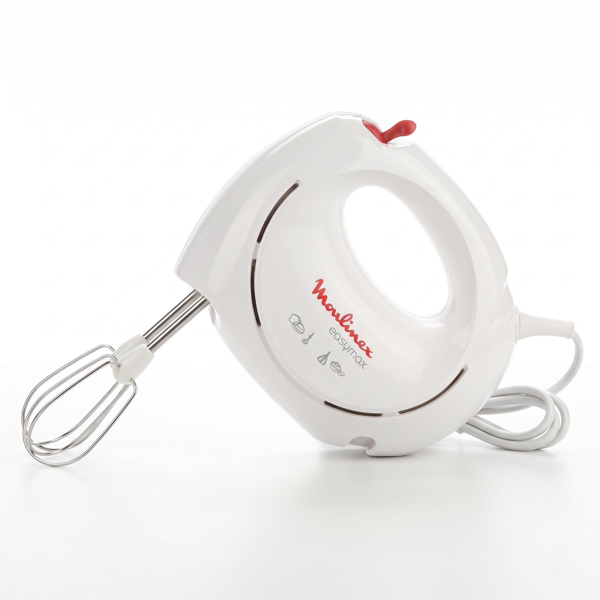 Moulinex Easymax ABM11A30 – ruční šlehač 200 W, 2 rychlosti – nekompletní