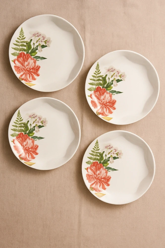 Essenza – Talíř Gallery Off White, 21 cm, sada 4 ks