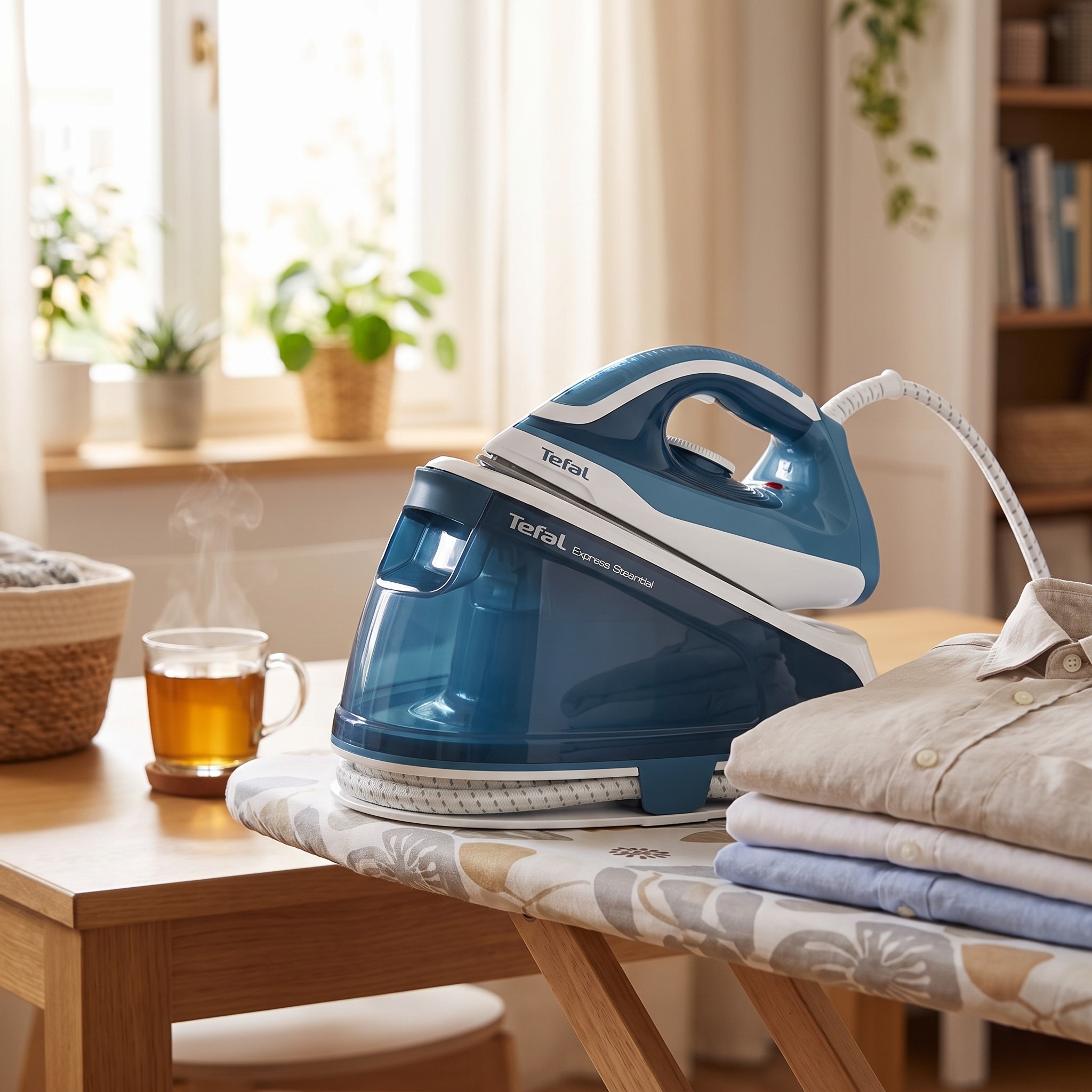 Tefal Express Essential SV6115 – parní generátor 5,2 bar, parní ráz 280 g/min, 2400 W – použité