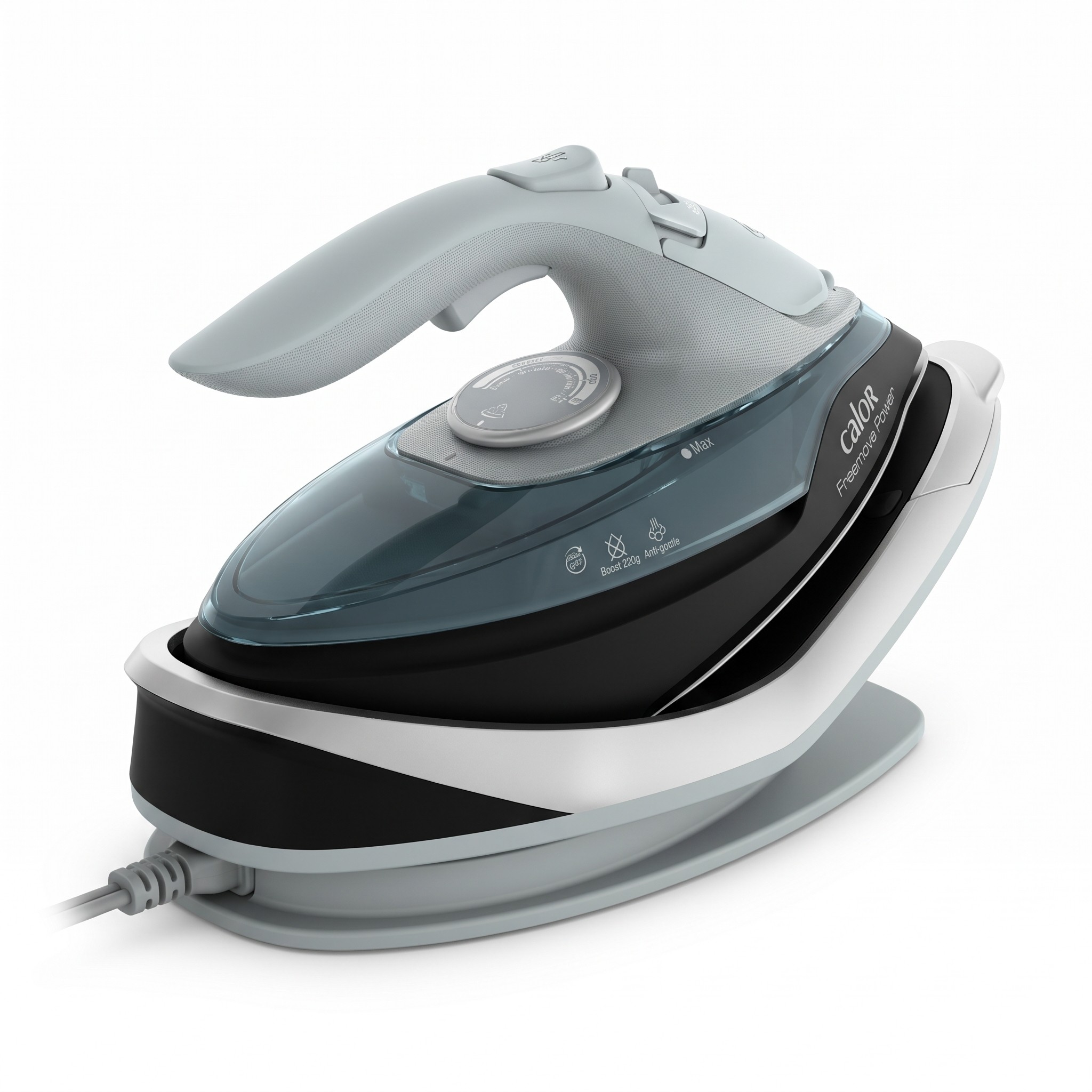 Calor Freemove Power FV6672C0 – bezdrátová napařovací žehlička 2600 W, 960 g