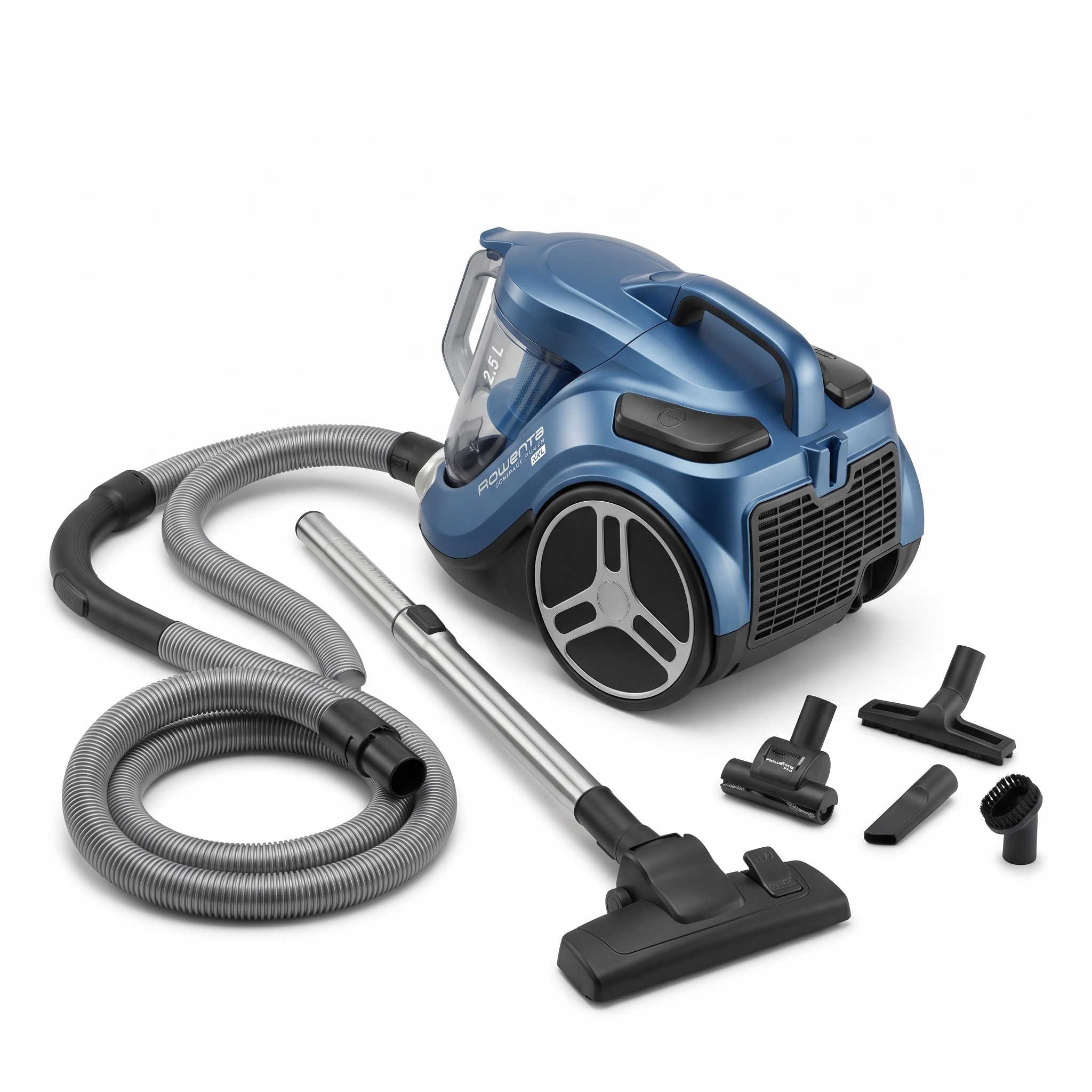 Rowenta Compact Power XXL Animal RO4871EA – bezsáčkový vysavač 2,5 l, modrý