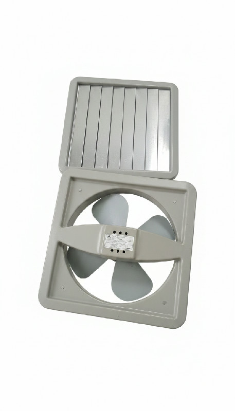 Kovhron NV 400 (NV40) – průmyslový nástěnný ventilátor ø 400 mm se žaluzií, 1596 m³/h, 110 W