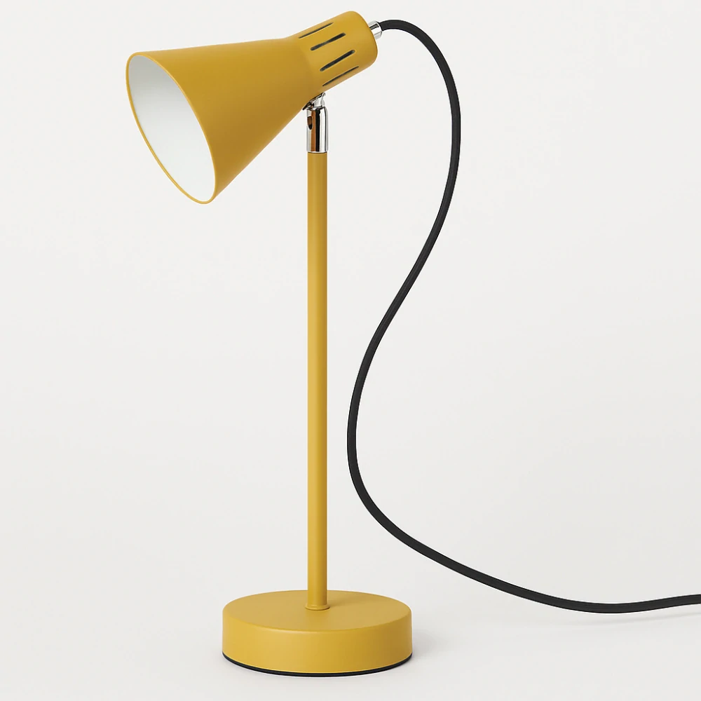 Leitmotiv – Mini Cone stolní lampa, hořčicová