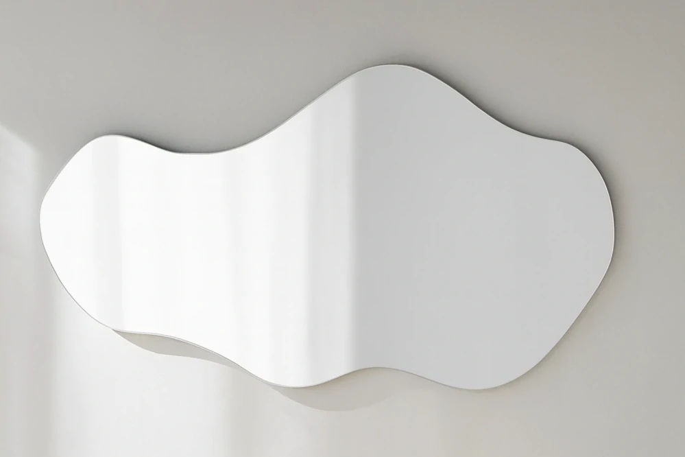 Creative Home – Zrcadlo Small, bílé, 40 x 70 cm