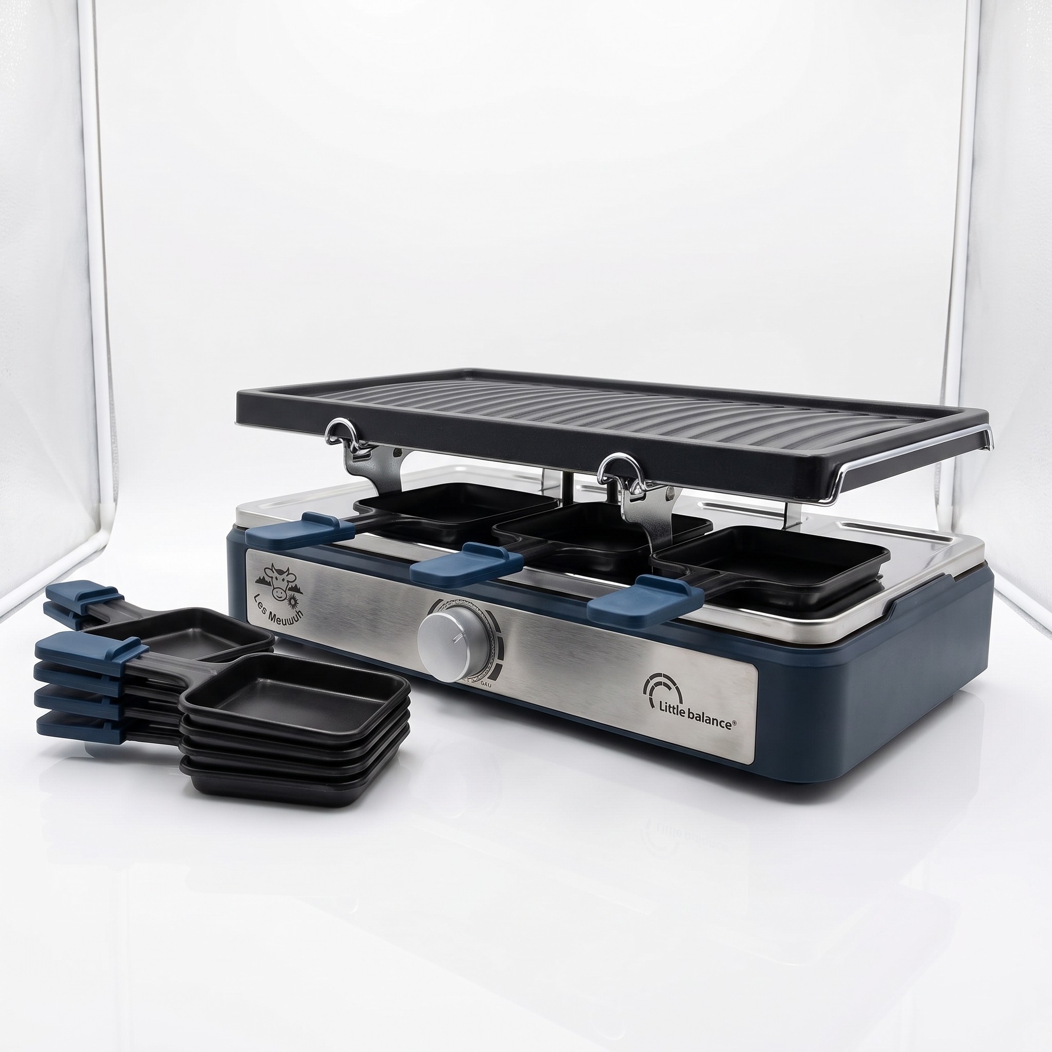 Little Balance Maxi Grill & Cheese – raclette gril 2v1 pro 8 osob, 1400 W
