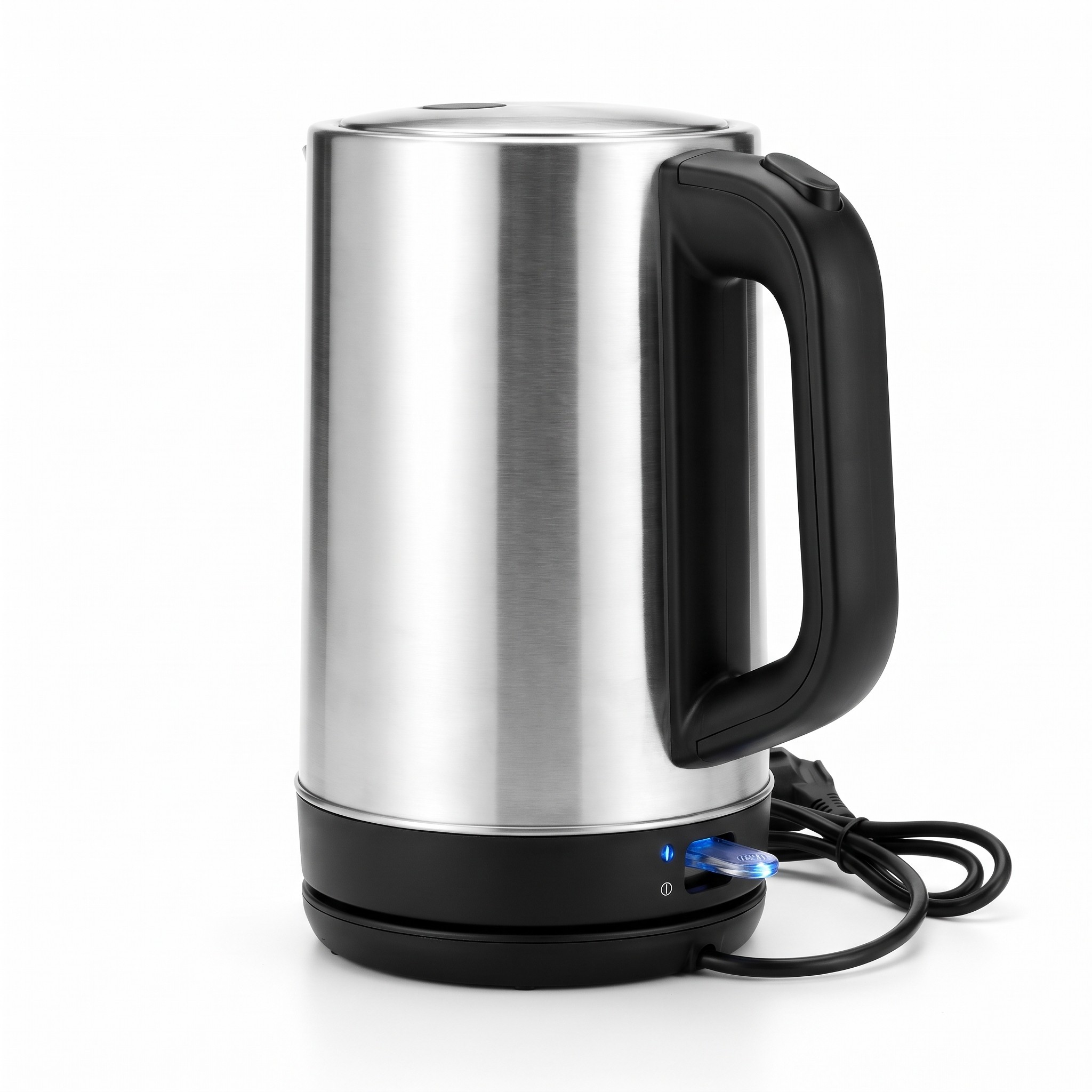 Clatronic WKS 3692 – nerezová rychlovarná konvice 1,5 l, 2200 W, černá/nerez – rozbalené