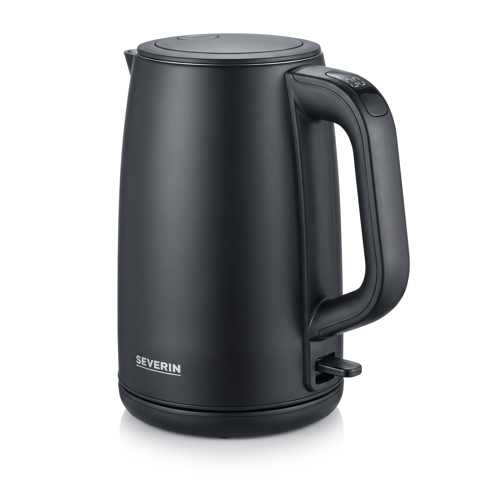 SEVERIN WK 3484 – dvouplášťová rychlovarná konvice 1,7 l s regulací teploty, černá