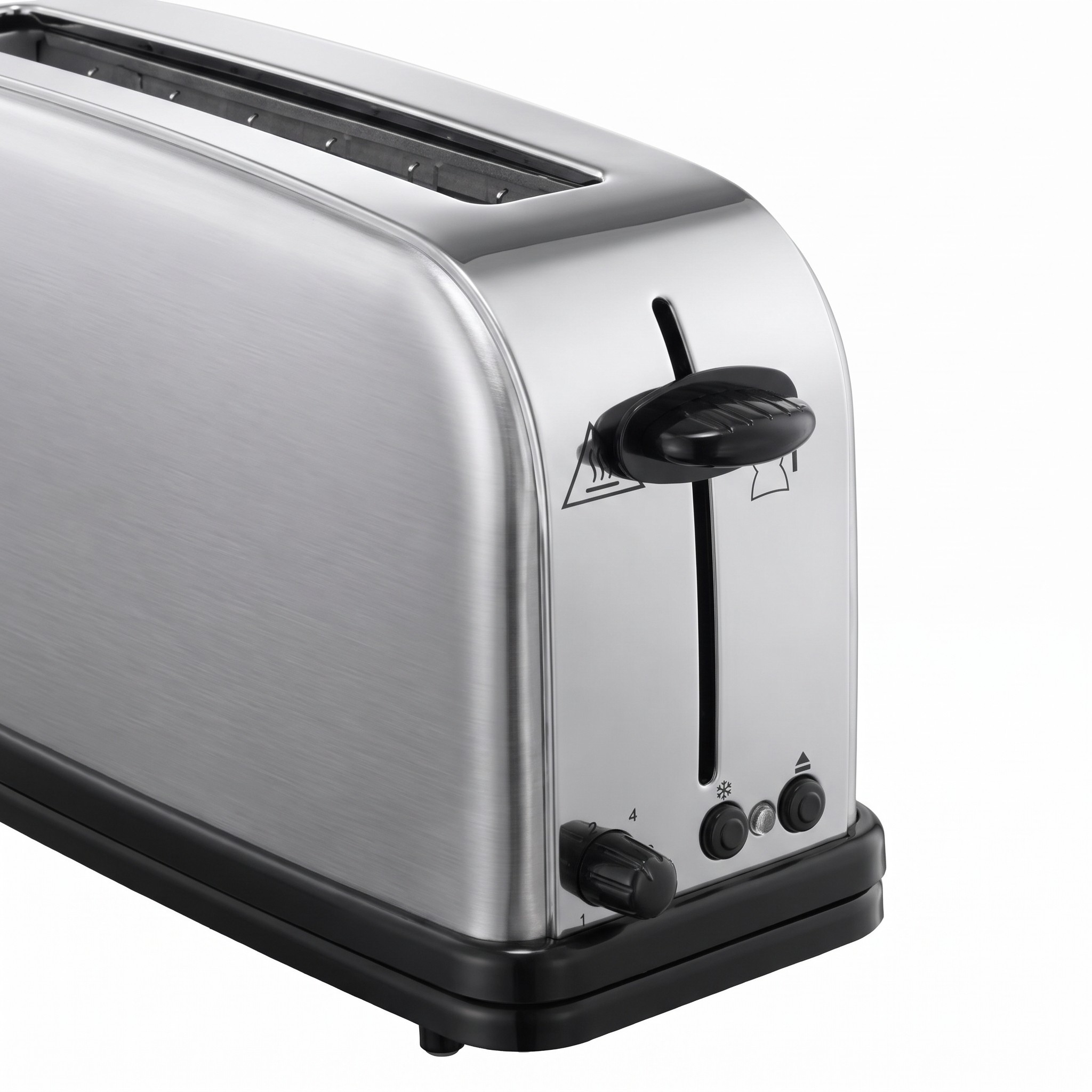 Russell Hobbs Adventure 21396-56 – topinkovač s dlouhou štěrbinou, 1000 W, nerez