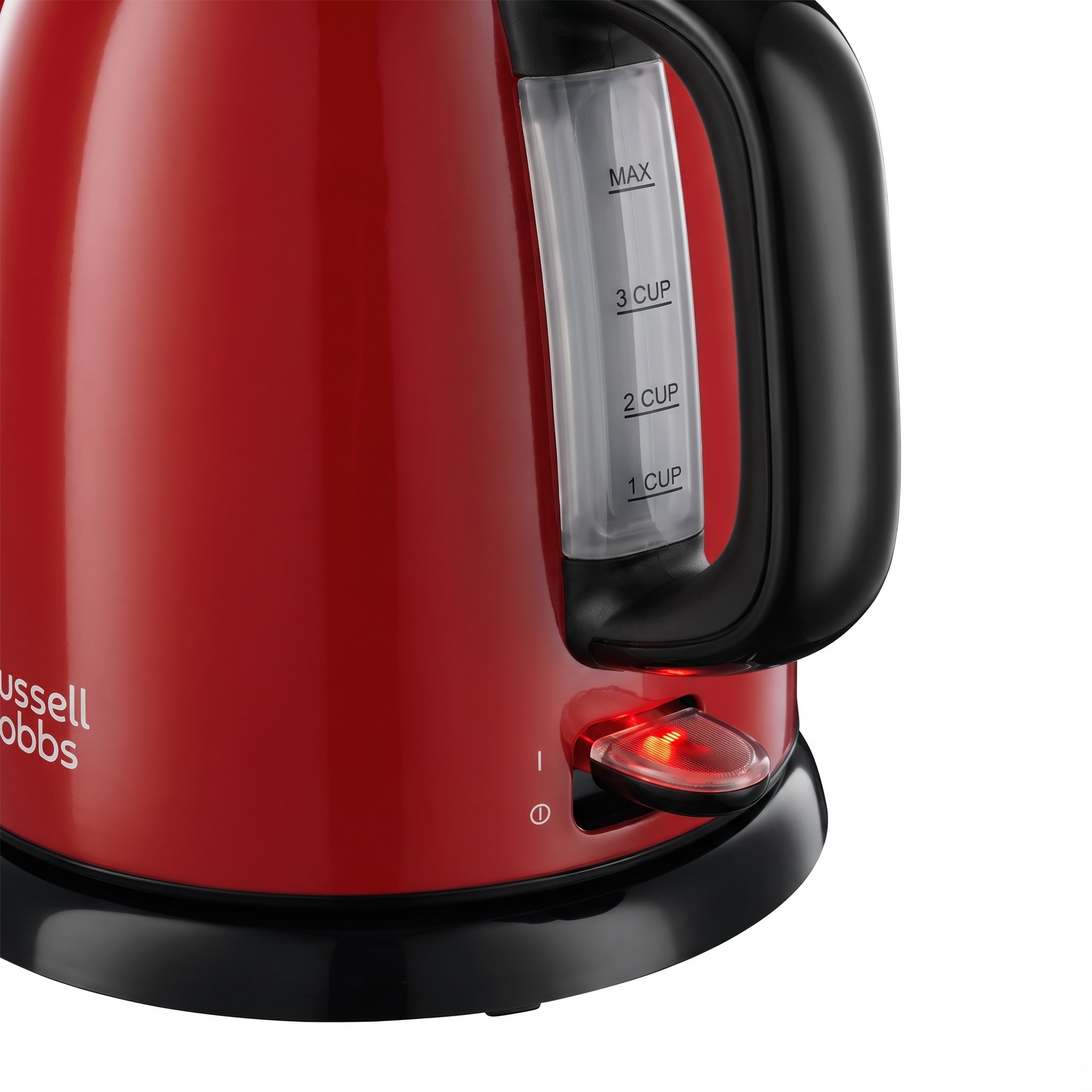 Russell Hobbs 24992-70 Colours Plus – rychlovarná konvice 1 l, 2400 W, červená