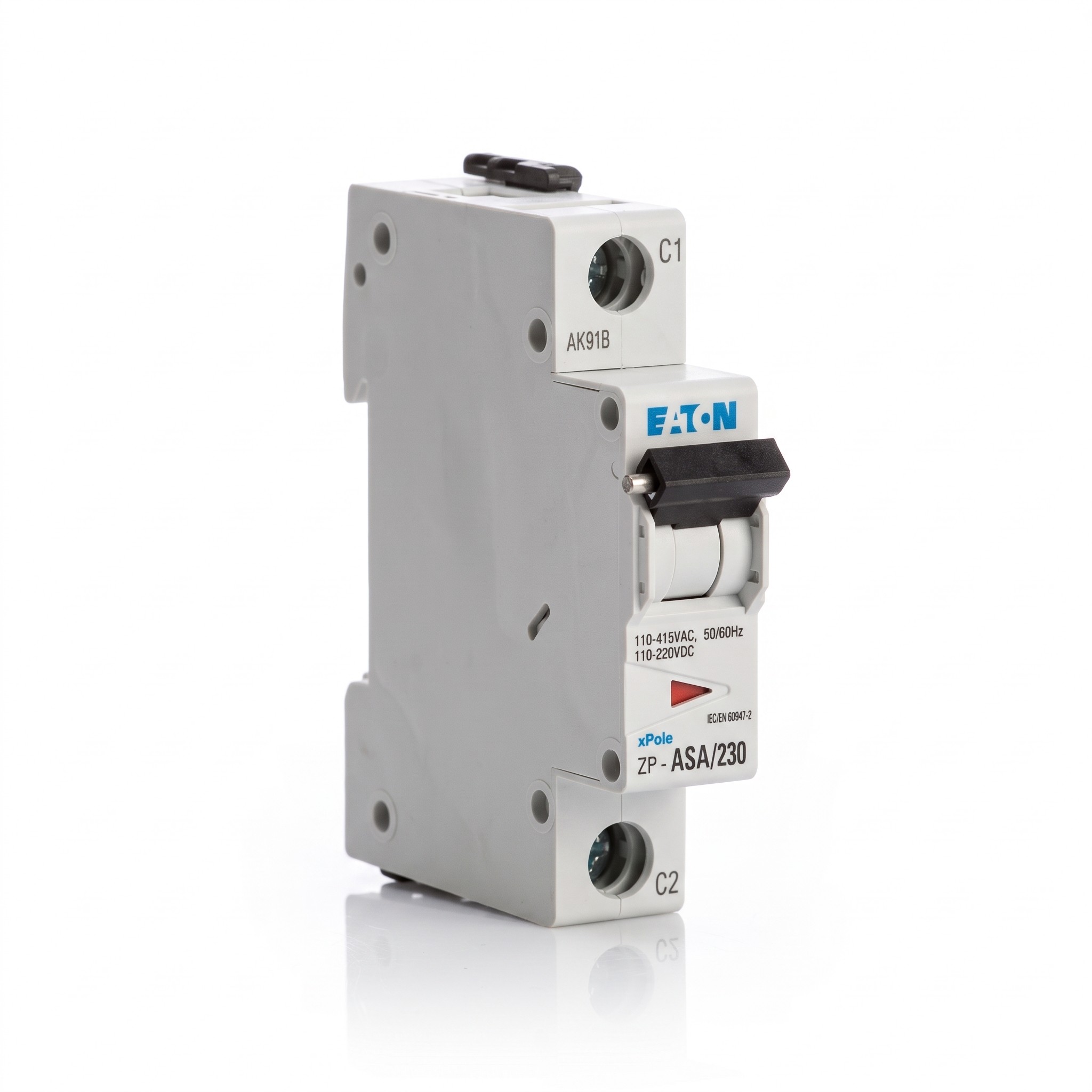 Eaton – Vypínací spoušť ZP-ASA/230, AC 110–415 V / DC 110–220 V, montáž zleva k FAZ, FRBmM-1N, Z-MS