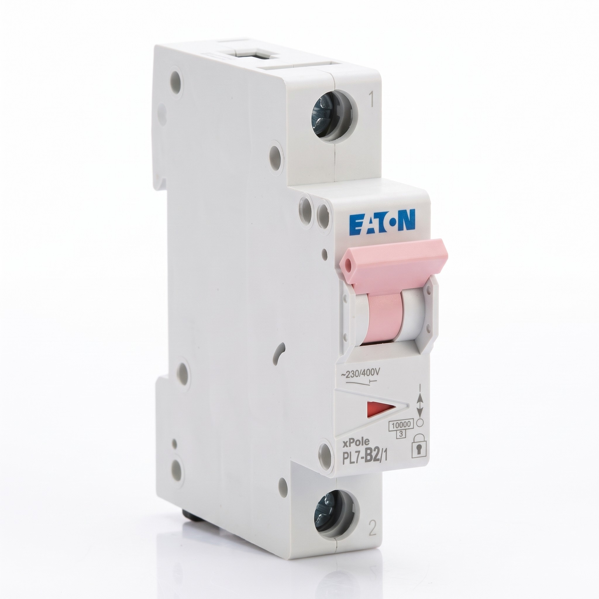 Eaton – Jistič PL7-B2/1, 2 A, char. B, 1 pól, 10 kA