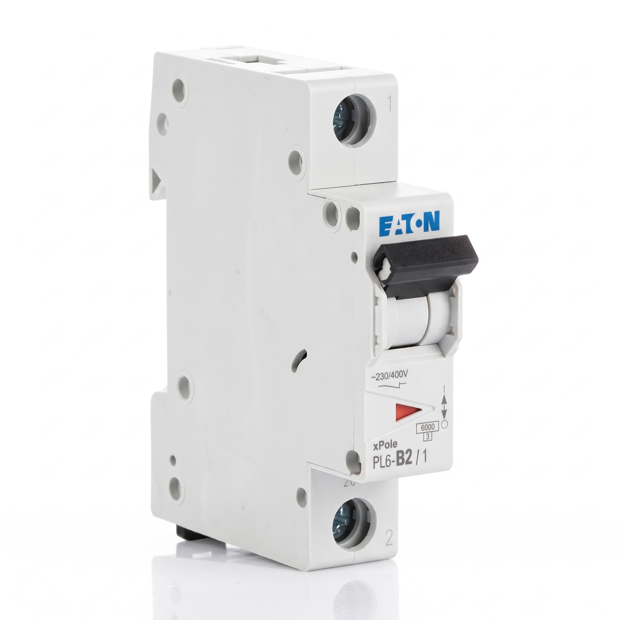 Eaton – Jistič PL6-B2/1, 2 A, char. B, 1 pól, 6 kA