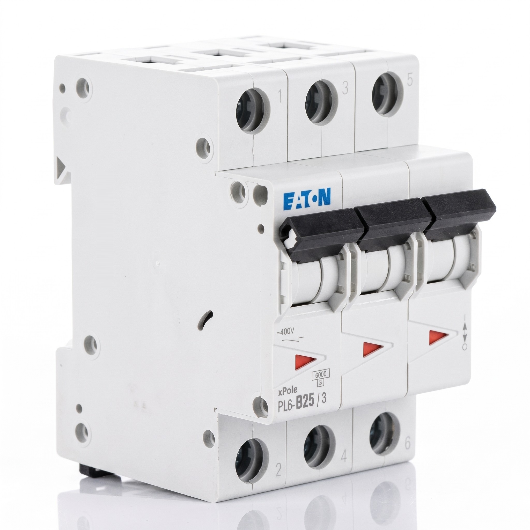 Eaton – Jistič PL6-B25/3, 25 A, char. B, 3 póly, 6 kA