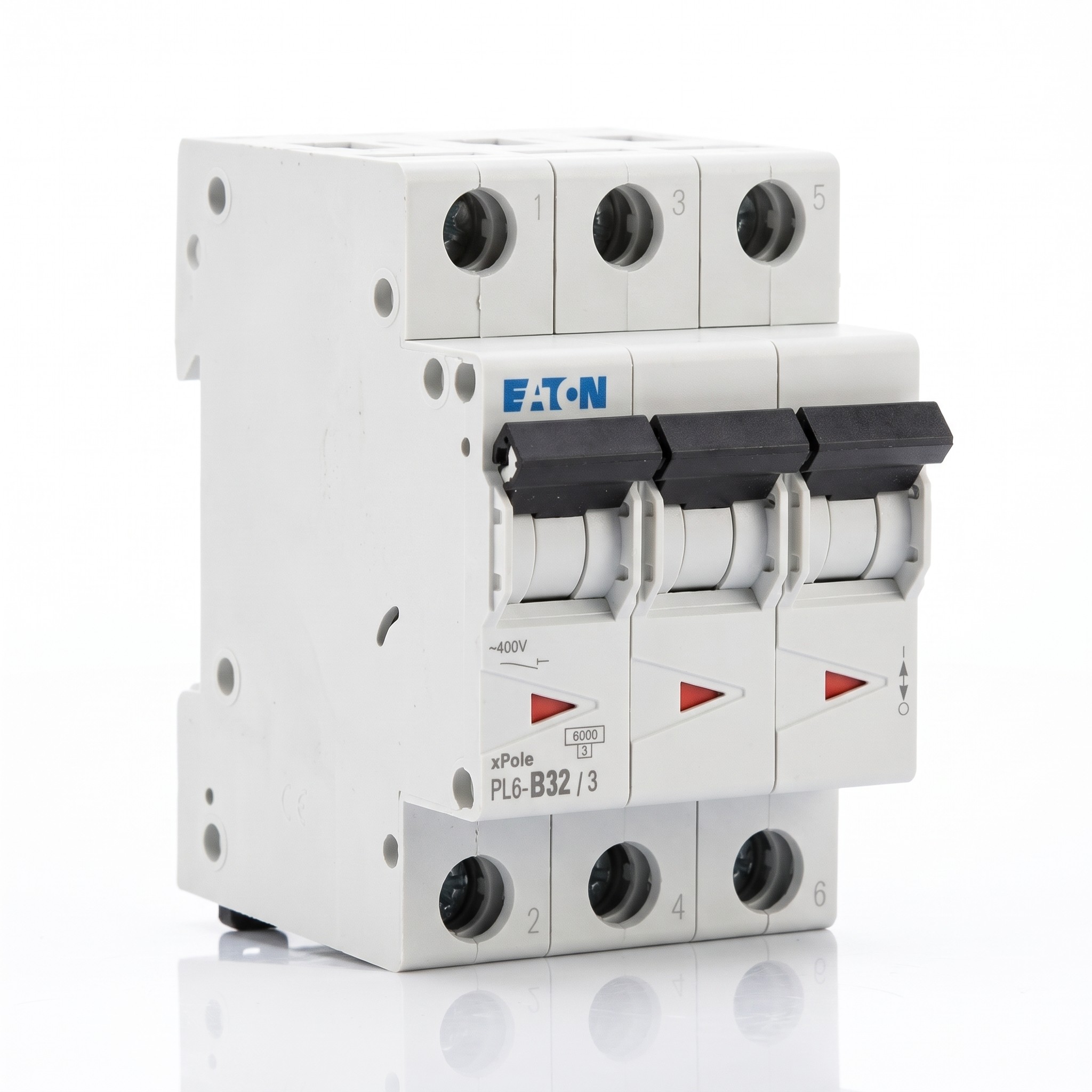 Eaton – Jistič PL6-B32/3, 32 A, char. B, 3 póly, 6 kA