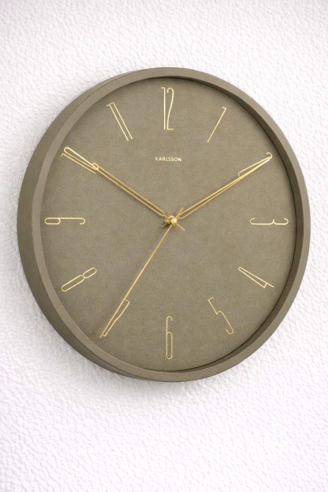 Karlsson – Designové nástěnné hodiny 5898MG, průměr 35 cm