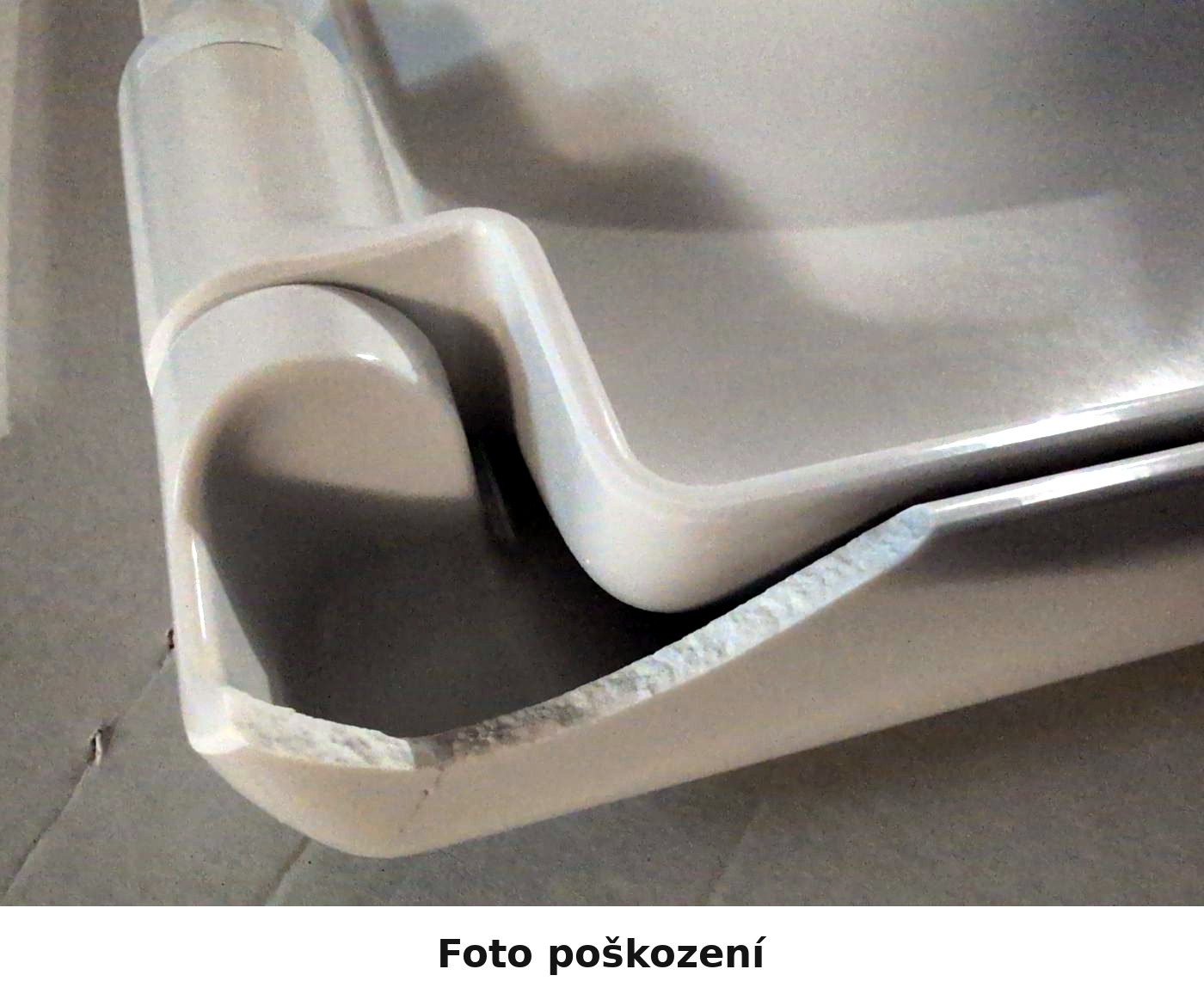 Villeroy & Boch Architectura 98M9C101 – WC sedátko se zpomaleným sklápěním, D-tvar, bílé – s vadou