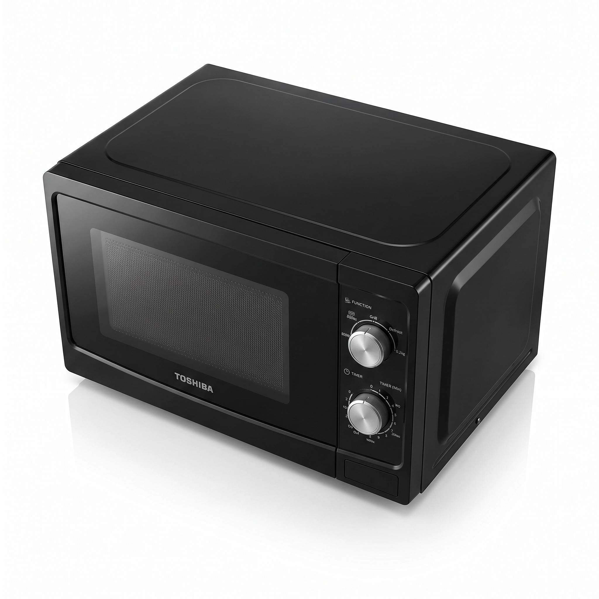 Toshiba MW2-MG20PF(BK) – mikrovlnná trouba s grilem, 800 W, 20 l, černá