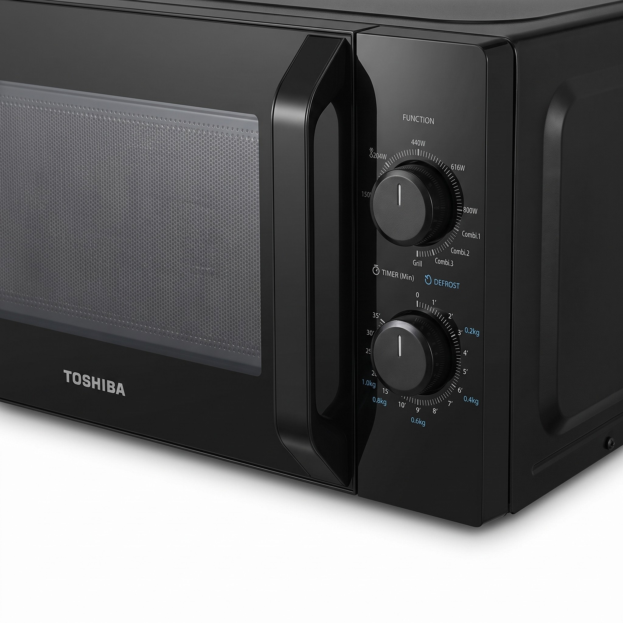 Toshiba MW2-MG20PF(BK) – mikrovlnná trouba s grilem, 800 W, 20 l, černá