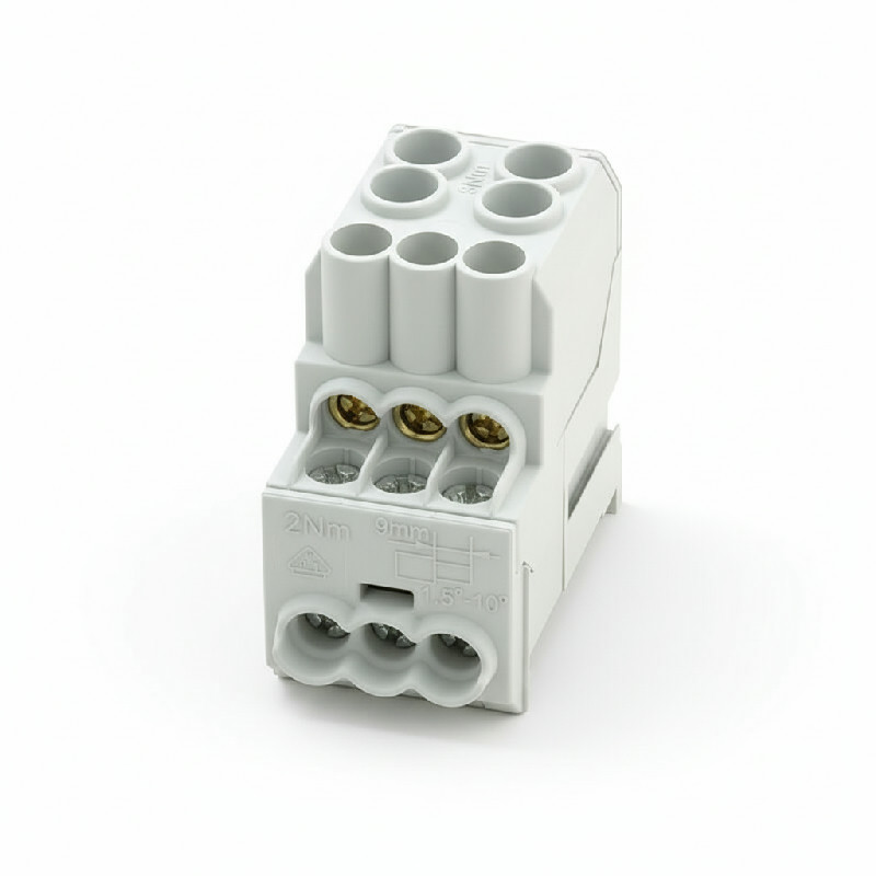 Svorka k rozvádění napájení WPD 100 2X25/6X10 GY
