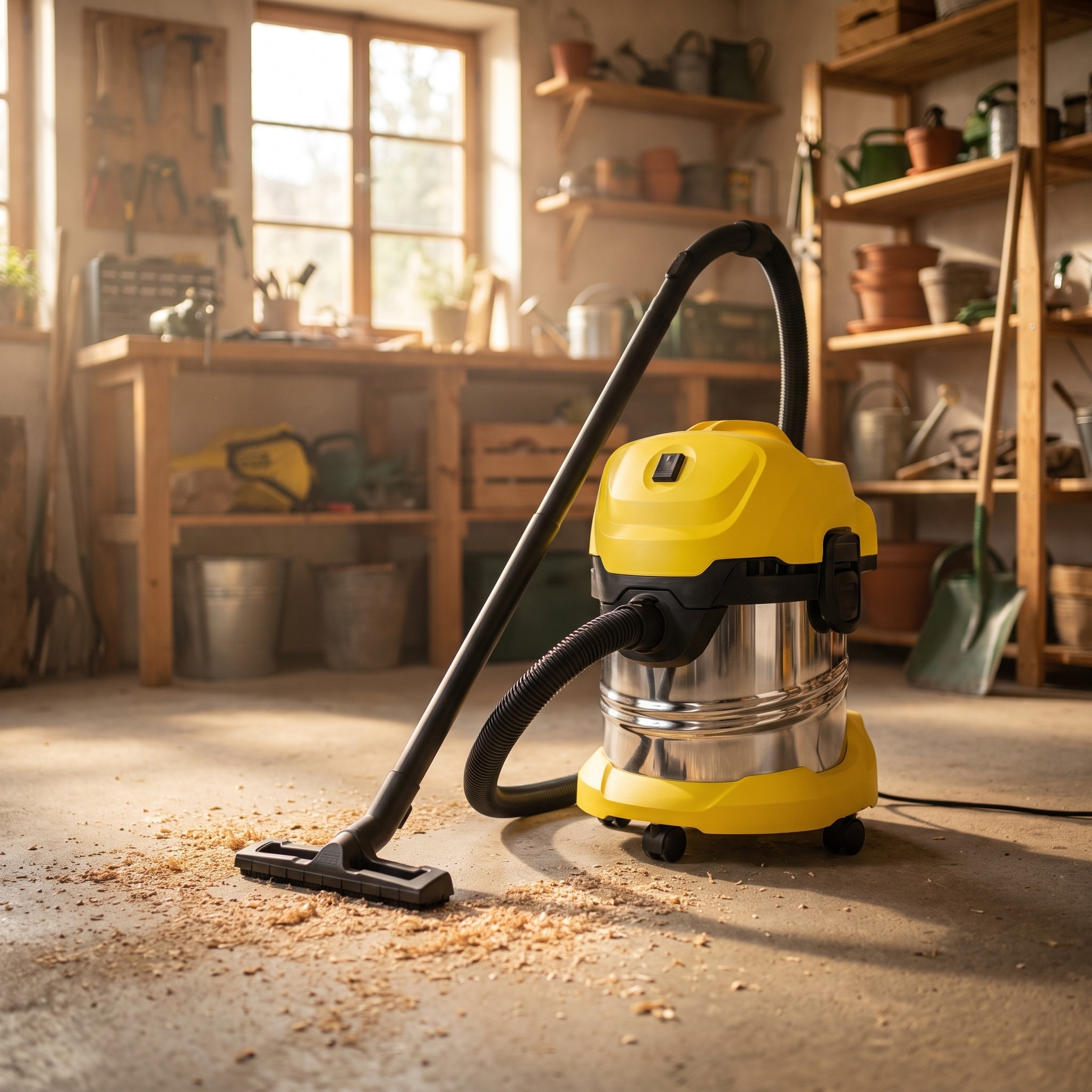 Kärcher WD 4 S V-20/5/22 – víceúčelový vysavač na mokré i suché vysávání, 1000 W, 20 l
