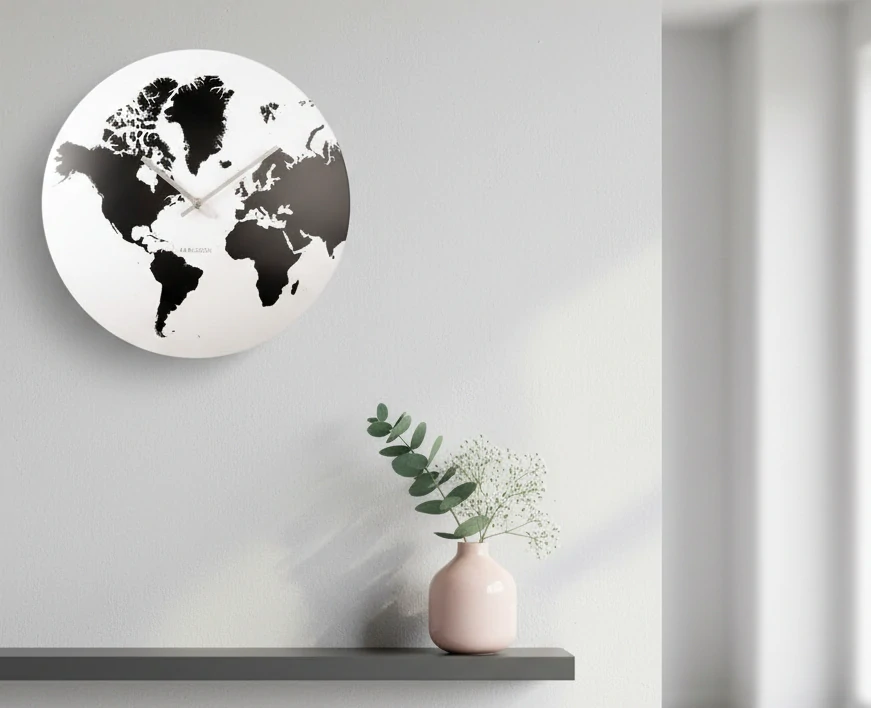 Karlsson Designové nástěnné hodiny 5889WH, 40 cm