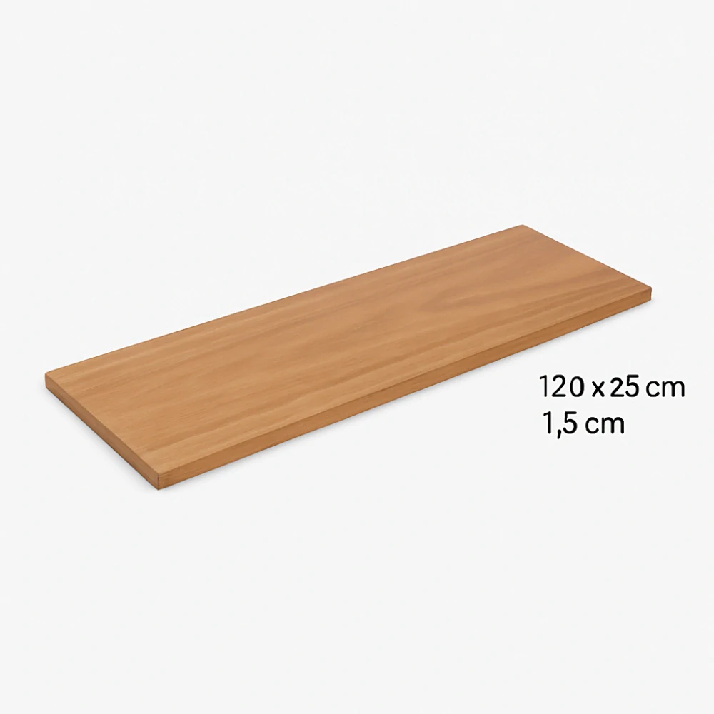 Actona Police Belfast 120 cm, přírodní dřevo