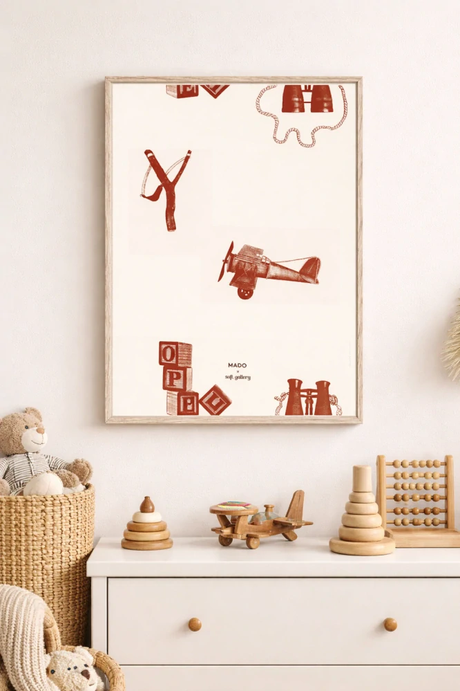 Paper Collective – Playtime Poster, 50x70 cm