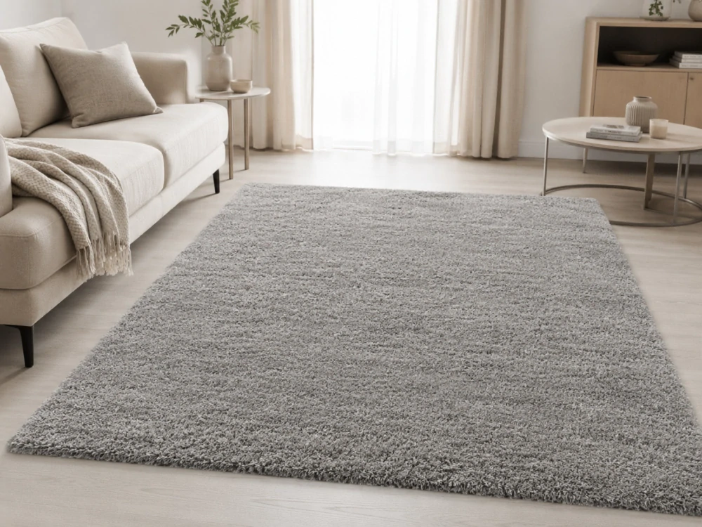Ayyildiz – Kusový koberec Fluffy Shaggy 3500, Beige, 240x340 cm