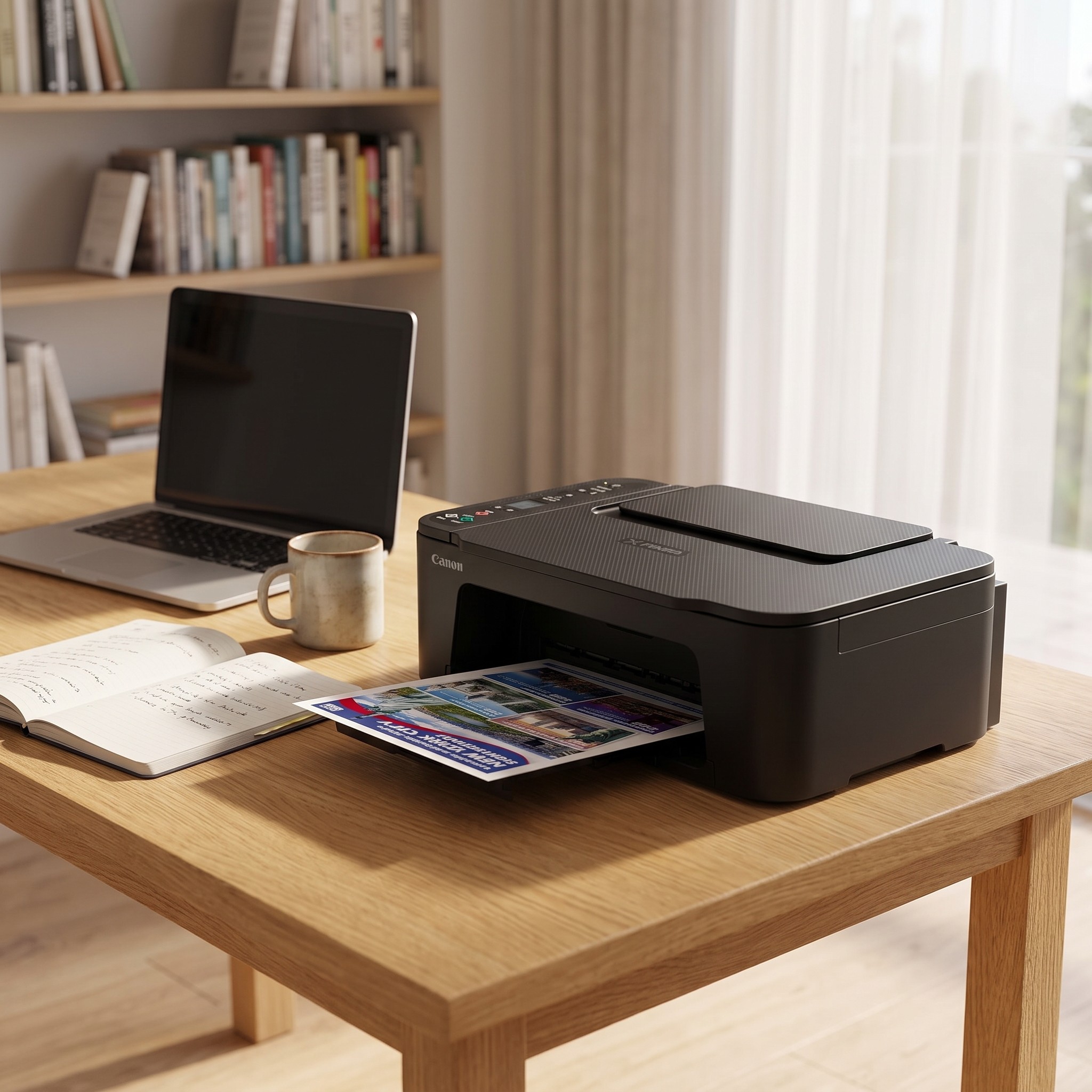 Canon PIXMA TS3750i – multifunkční inkoustová tiskárna A4 s Wi-Fi, tisk z mobilu