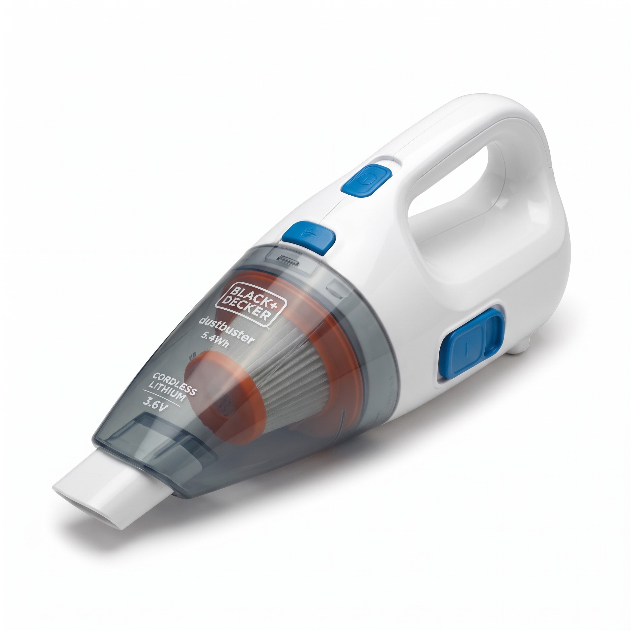 BLACK+DECKER Dustbuster NVC115JL-QW – akumulátorový ruční vysavač 3,6 V, 325 ml, bílý