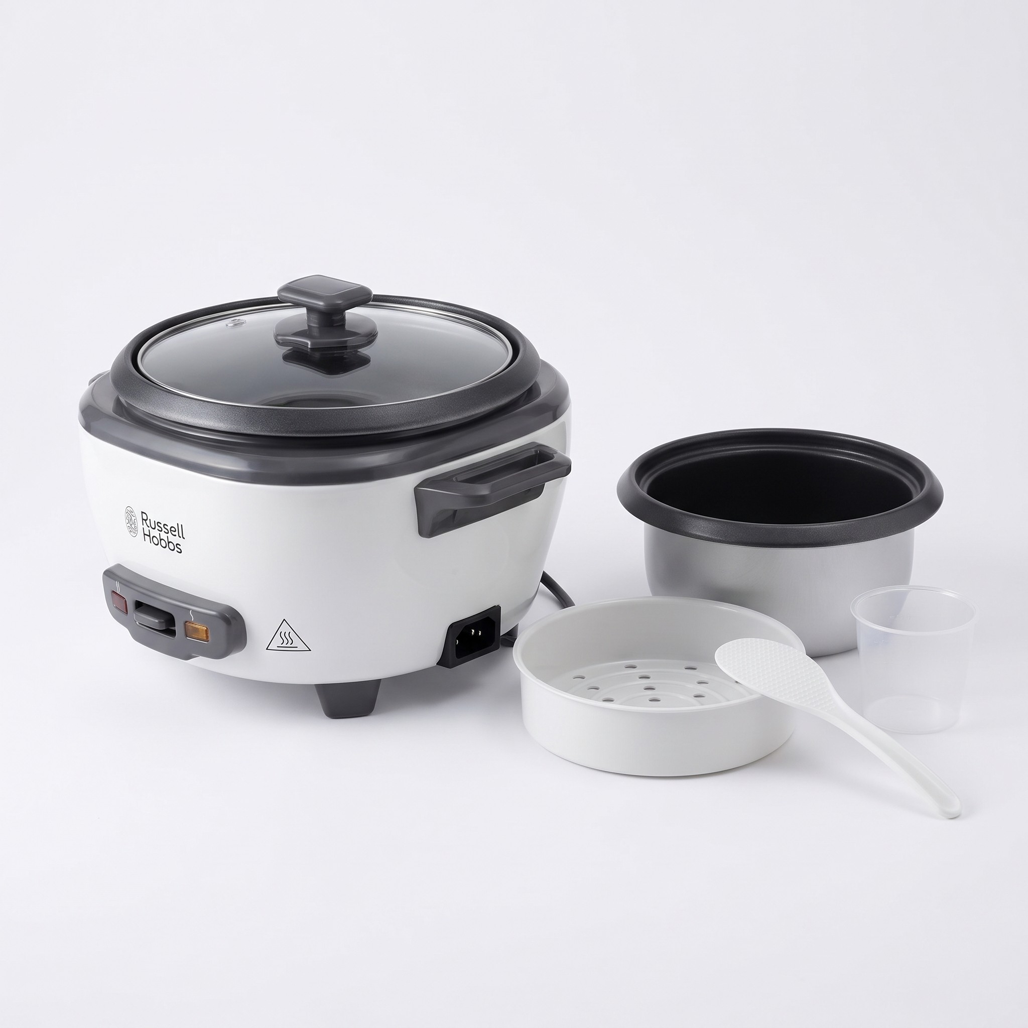 Russell Hobbs Midi 27030-56 – rýžovar 0,8 l s napařovacím košem, 300 W – použité