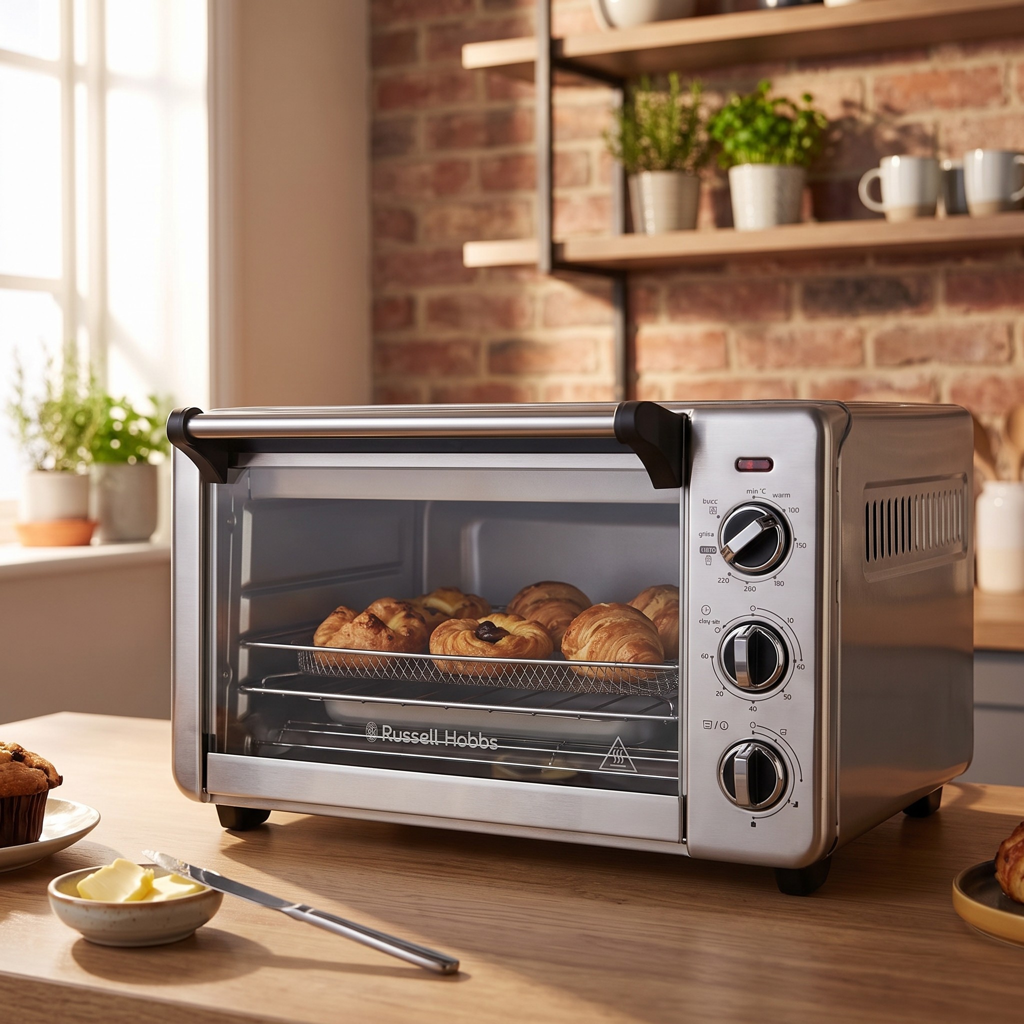 Russell Hobbs Express Airfry 26680-56 – mini trouba s horkovzdušnou fritézou 20 l
