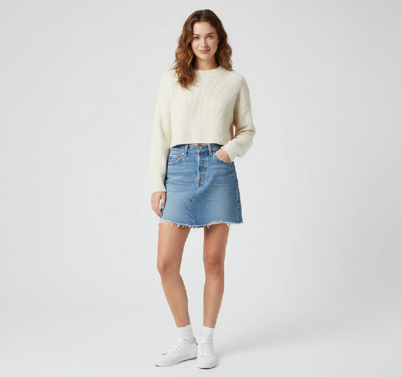 Levi's Sukně High Rise Deconstructed Iconic, vel. 25