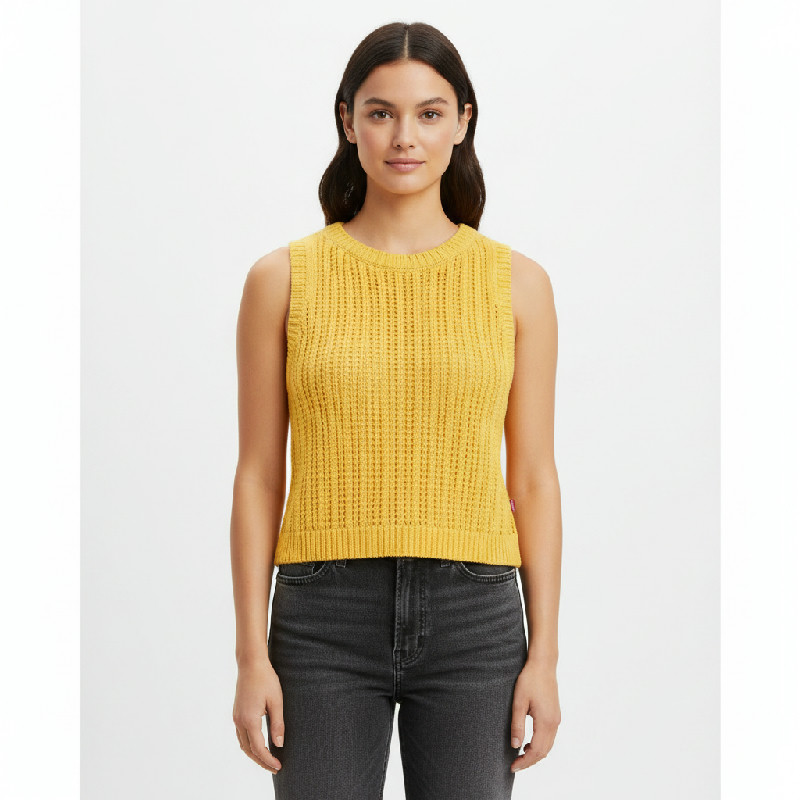 Levi's Baby Blue Sweater Vest - Žlutý, vel. M