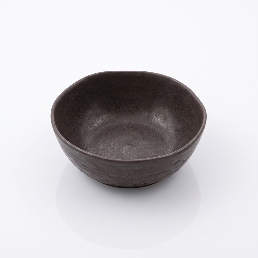 House Doctor Rustic – kameninová miska ø 14 cm, tmavě šedá