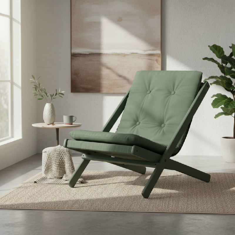 Skládací křeslo Karup Design Boogie Lawn Green