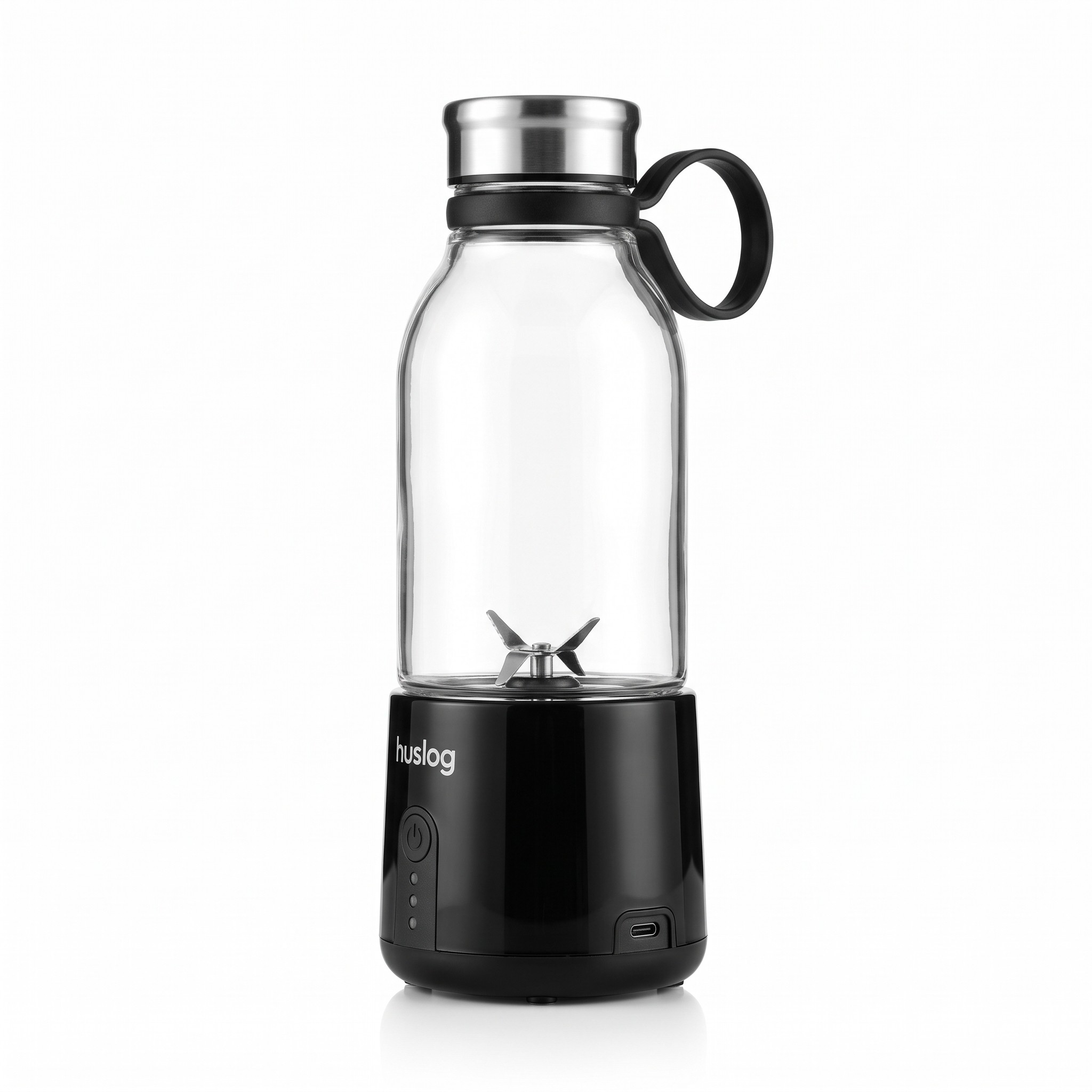 Huslog To Go HUS1026 – přenosný bezdrátový mixér 315 W, 580 ml, černý – použité