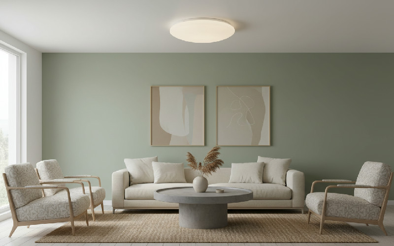 LED koupelnové stropní svítidlo Lucas 1x12W | 780lm | 4000K | IP44 | 26cm - kruhové bílé 