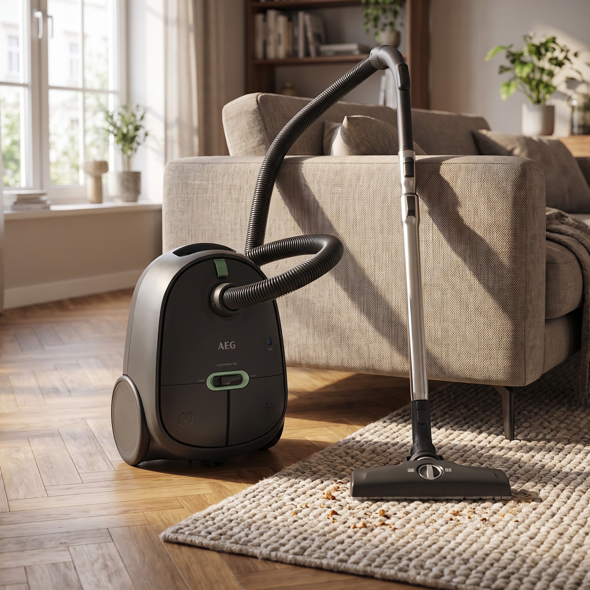 AEG Clean 6000 AB61C1OKO – sáčkový vysavač 850 W, hubice DustMagnet Silent
