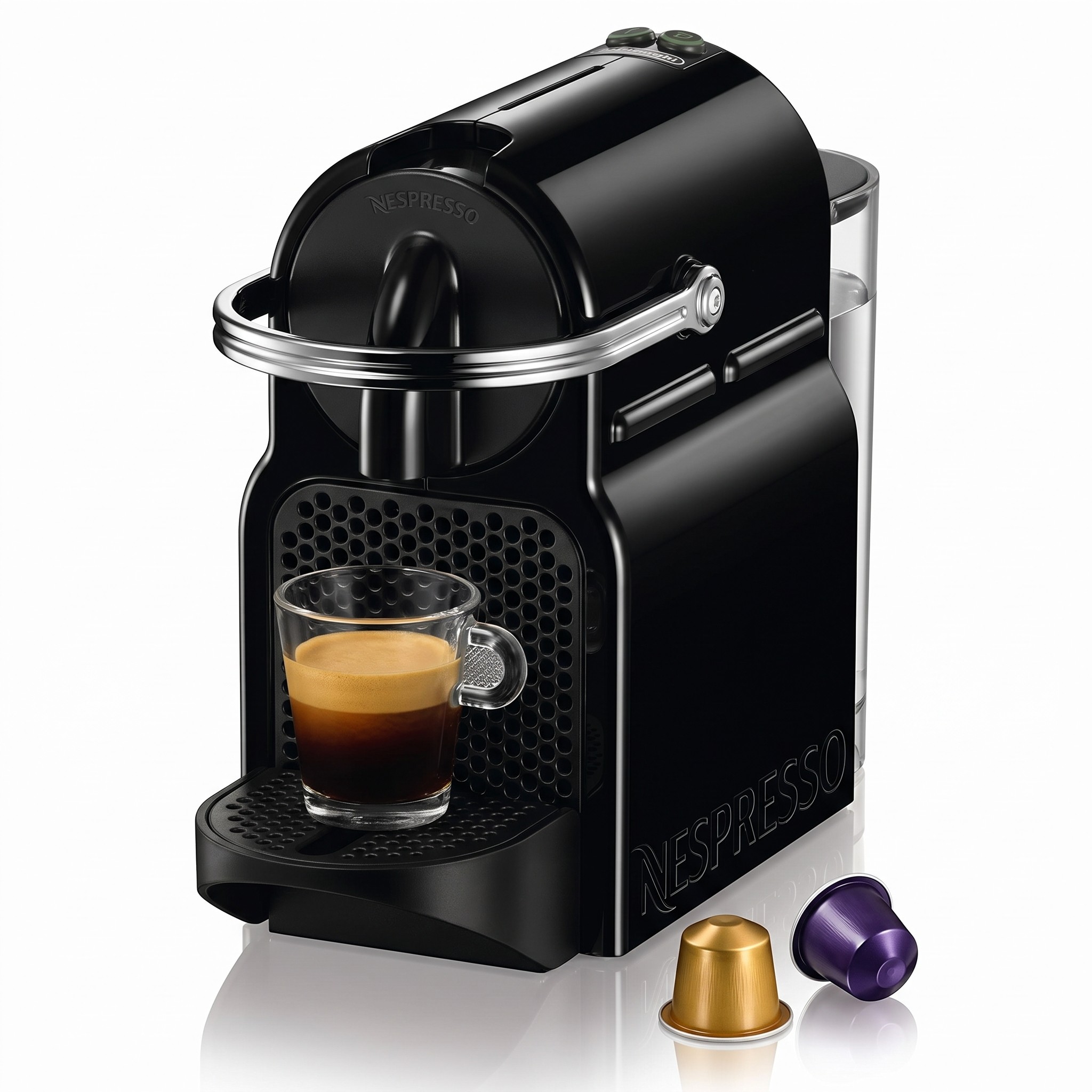 De'Longhi Nespresso Inissia EN 80.B – kapslový kávovar 19 bar, černý – použité