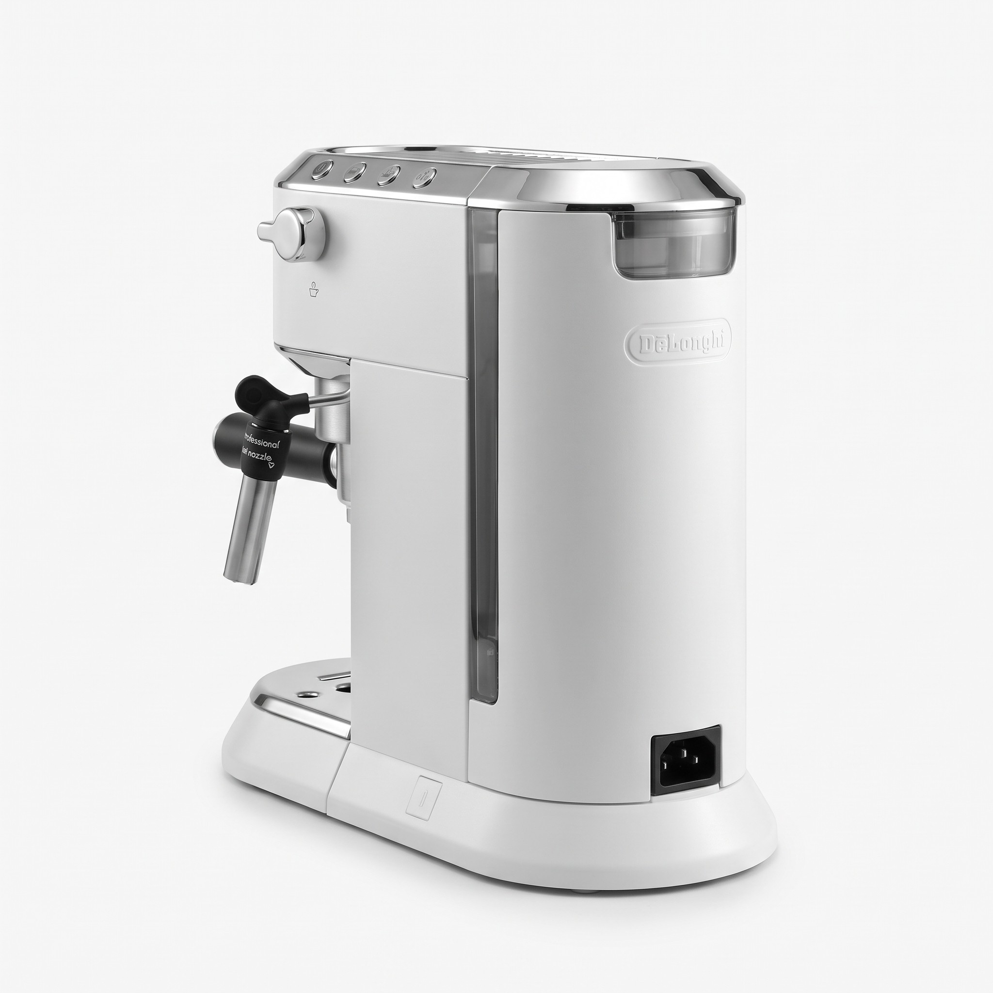 De'Longhi Dedica Style EC 685.W – pákový kávovar 15 bar, šířka 15 cm, bílý