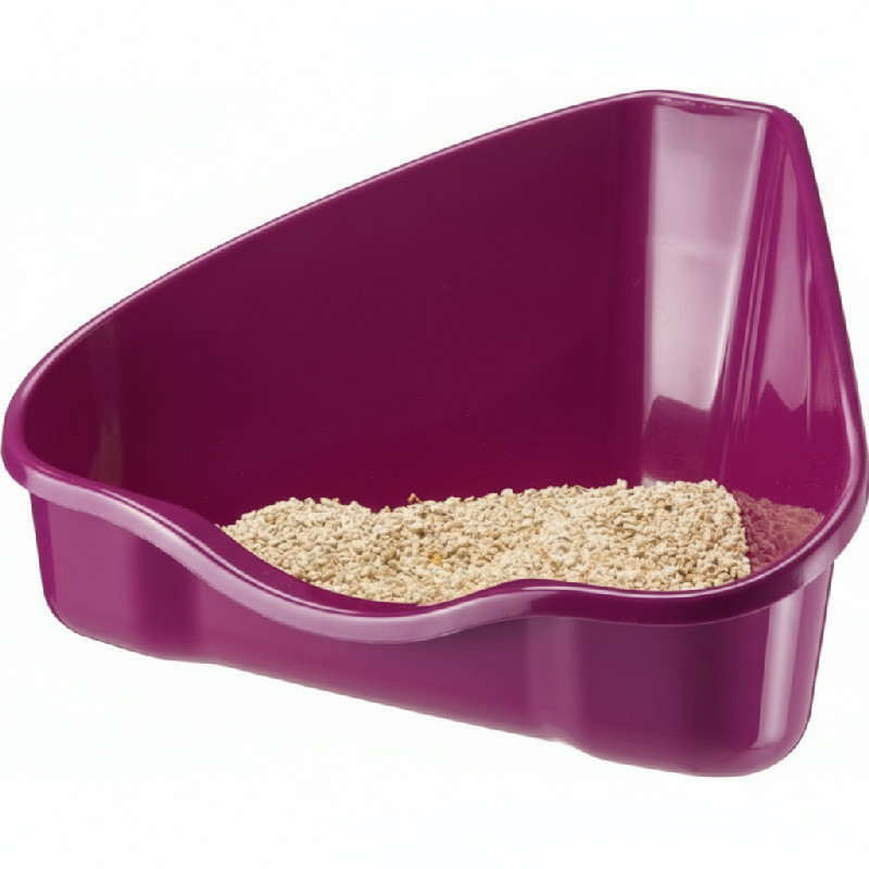 WC pro hlodavce rohové Nora 3 mix barev, Ferplast 50x34x26cm